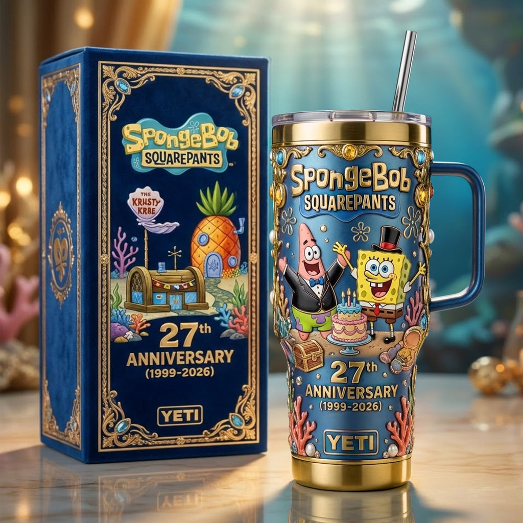 SPB 27Th Anniversary 40oz Tumbler With Handle TNSM