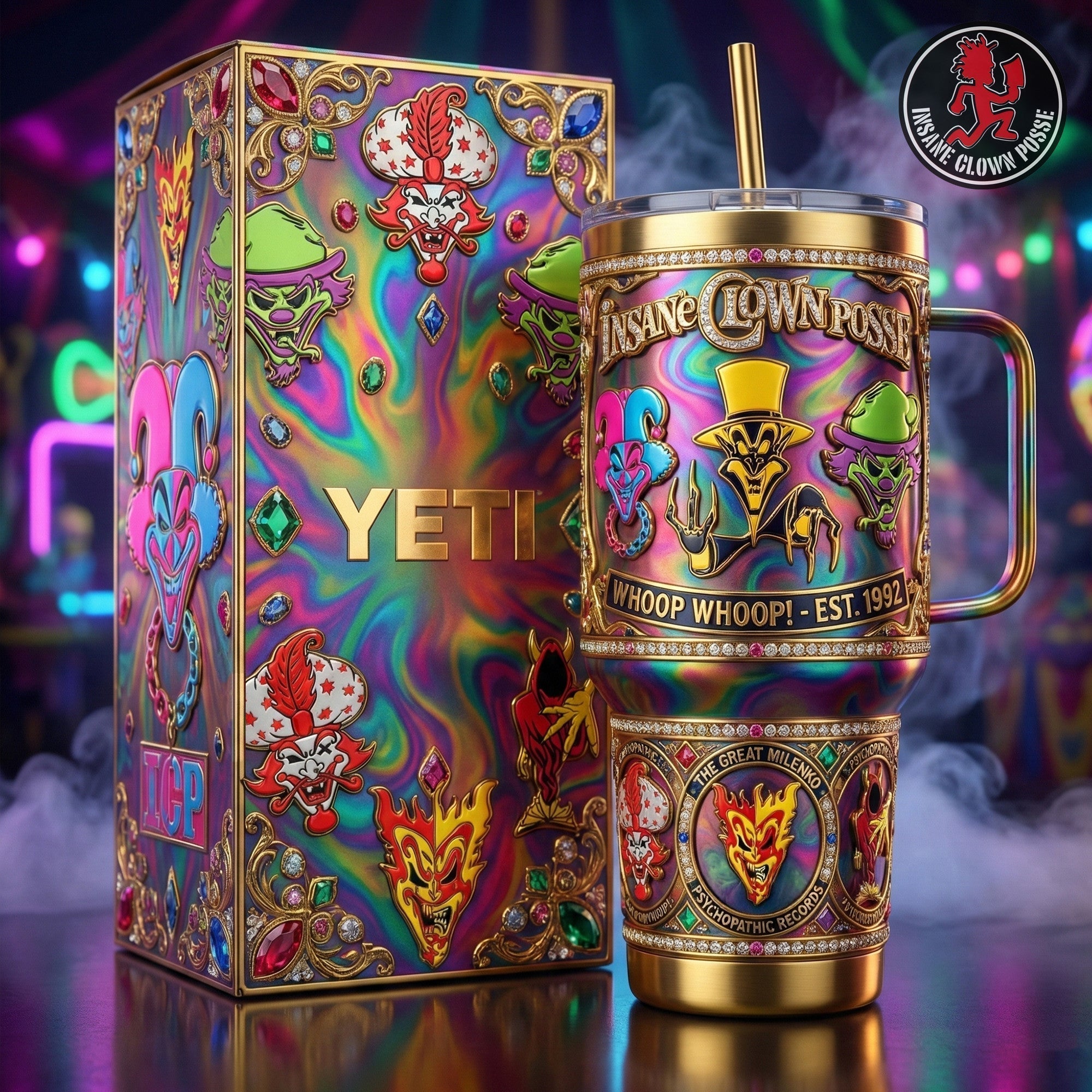 ICP 40oz Tumbler With Handle LNTH