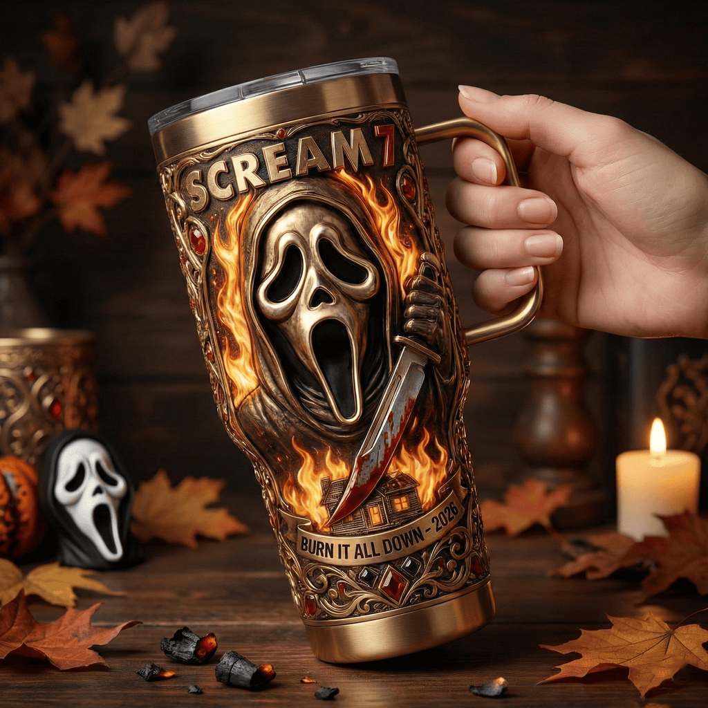 SCRE 40oz Tumbler With Handle LNTH