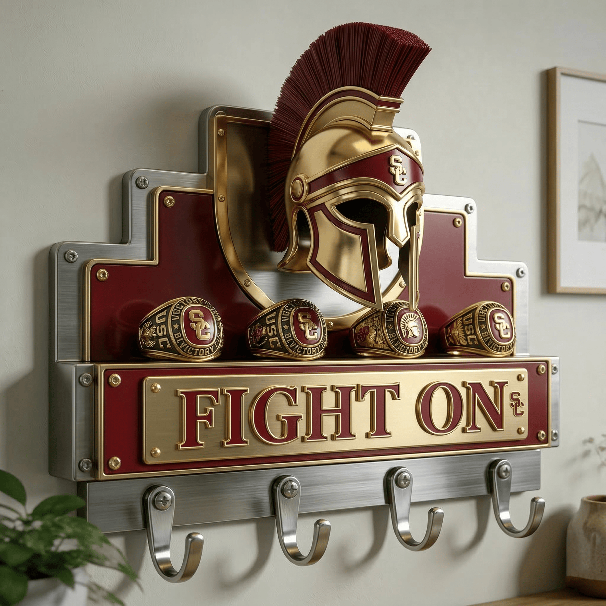 USC WALL-MOUNTED KEY HOLDER LNTH