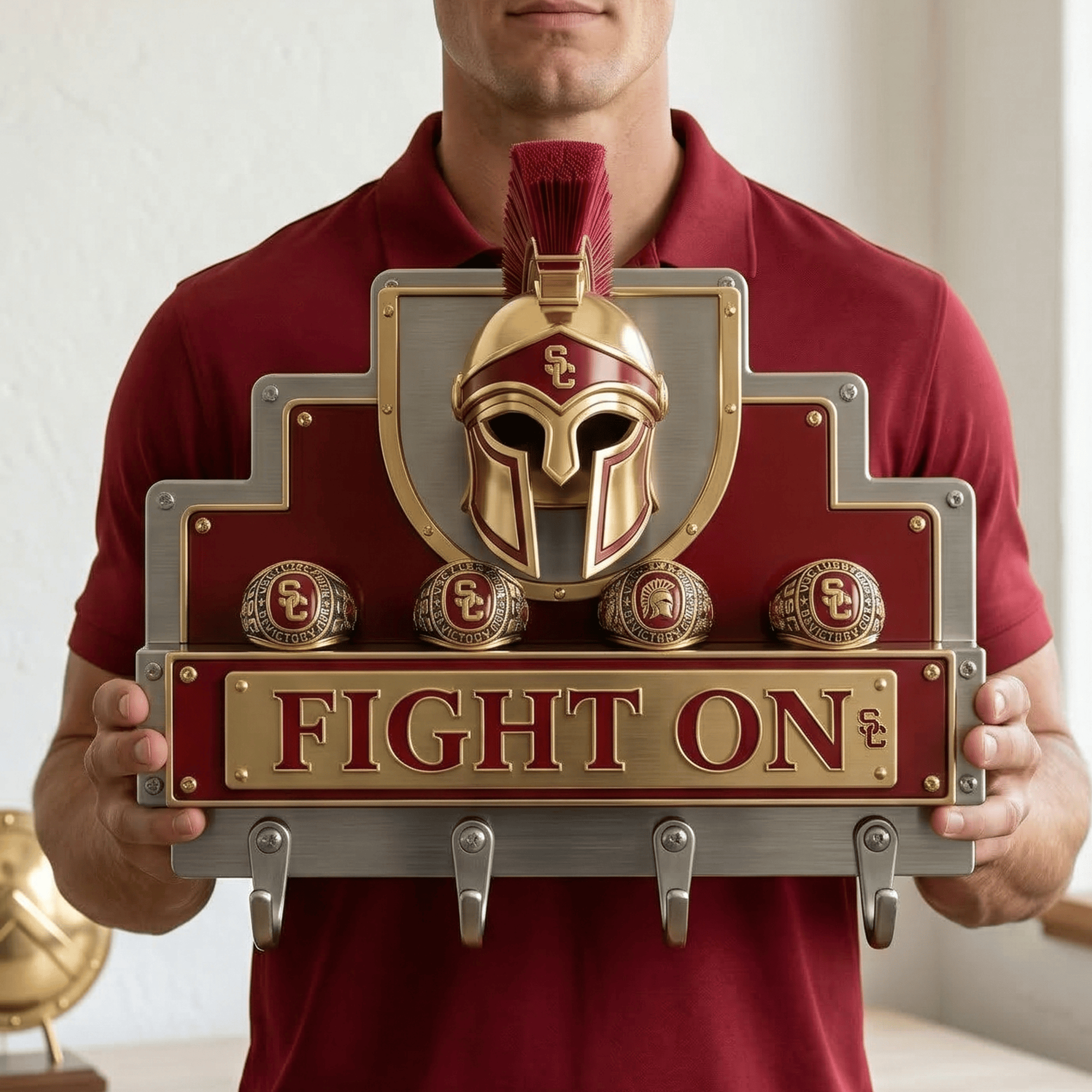 USC WALL-MOUNTED KEY HOLDER LNTH