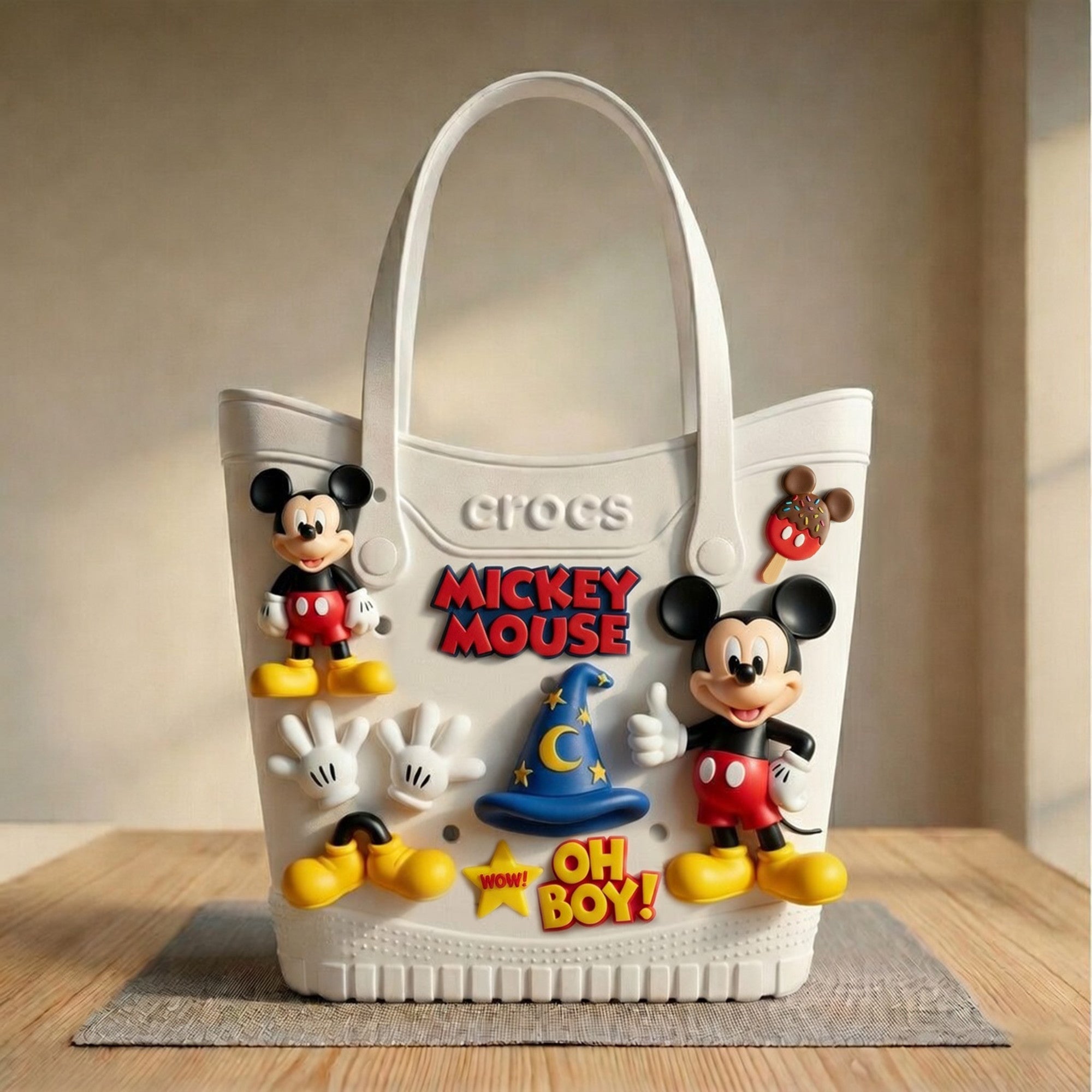 Premium MICK Rubber Tote Bag HTTT