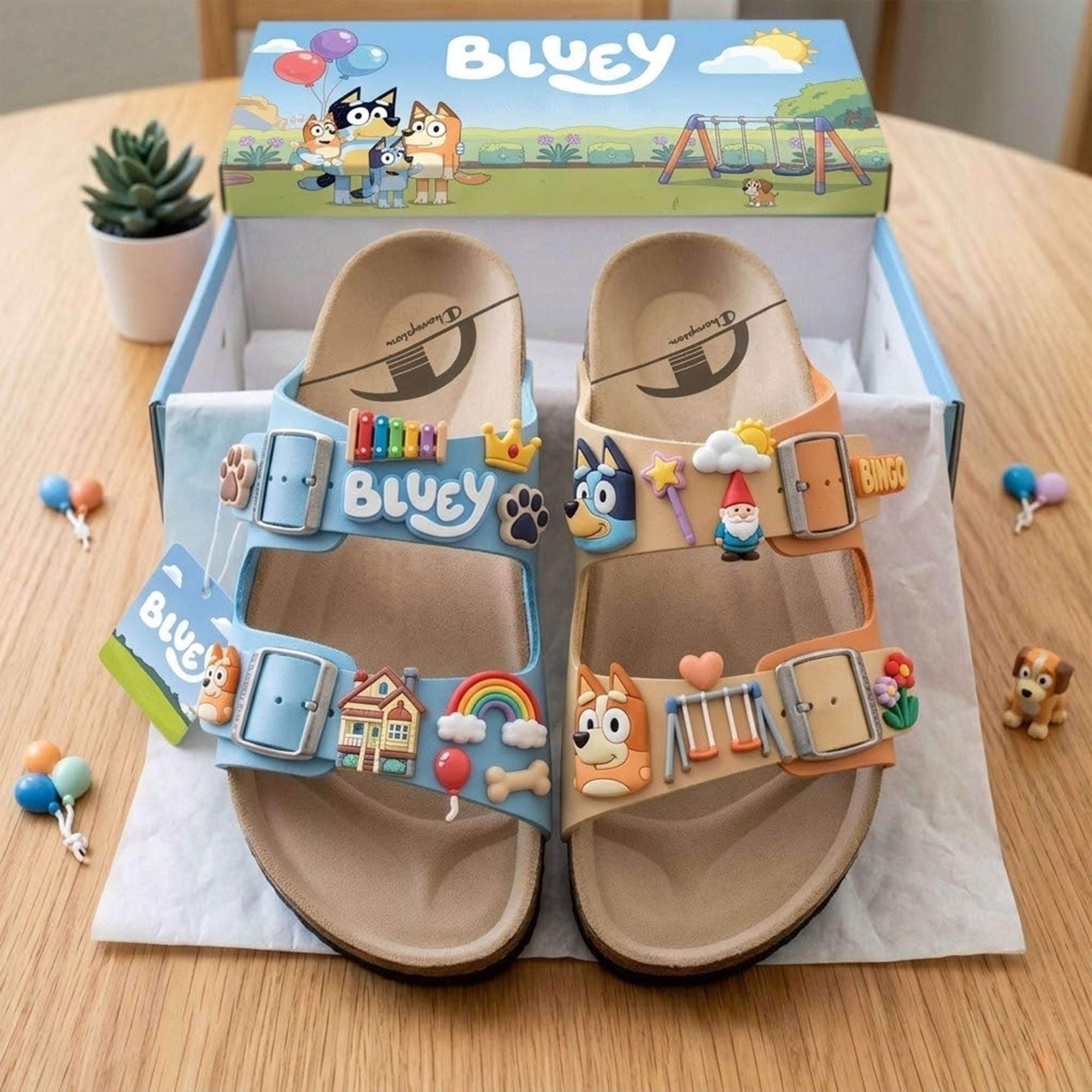 Premium BLU Sandal Birken TNSM