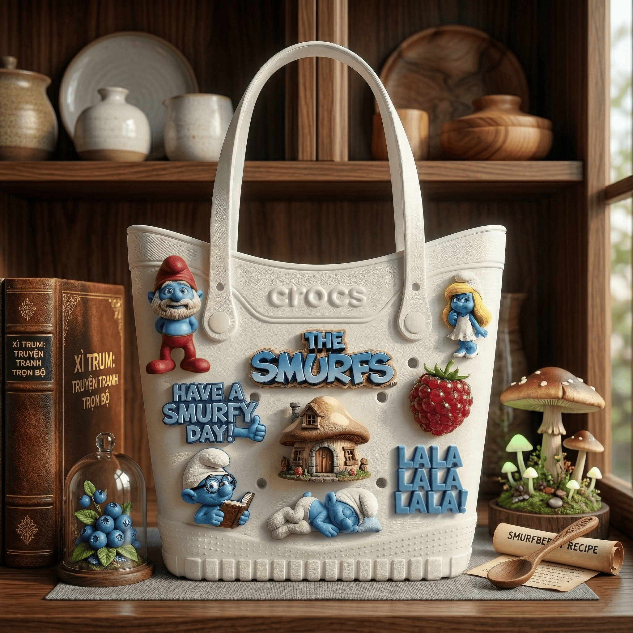 Premium TSM Rubber Tote Bag HTTT