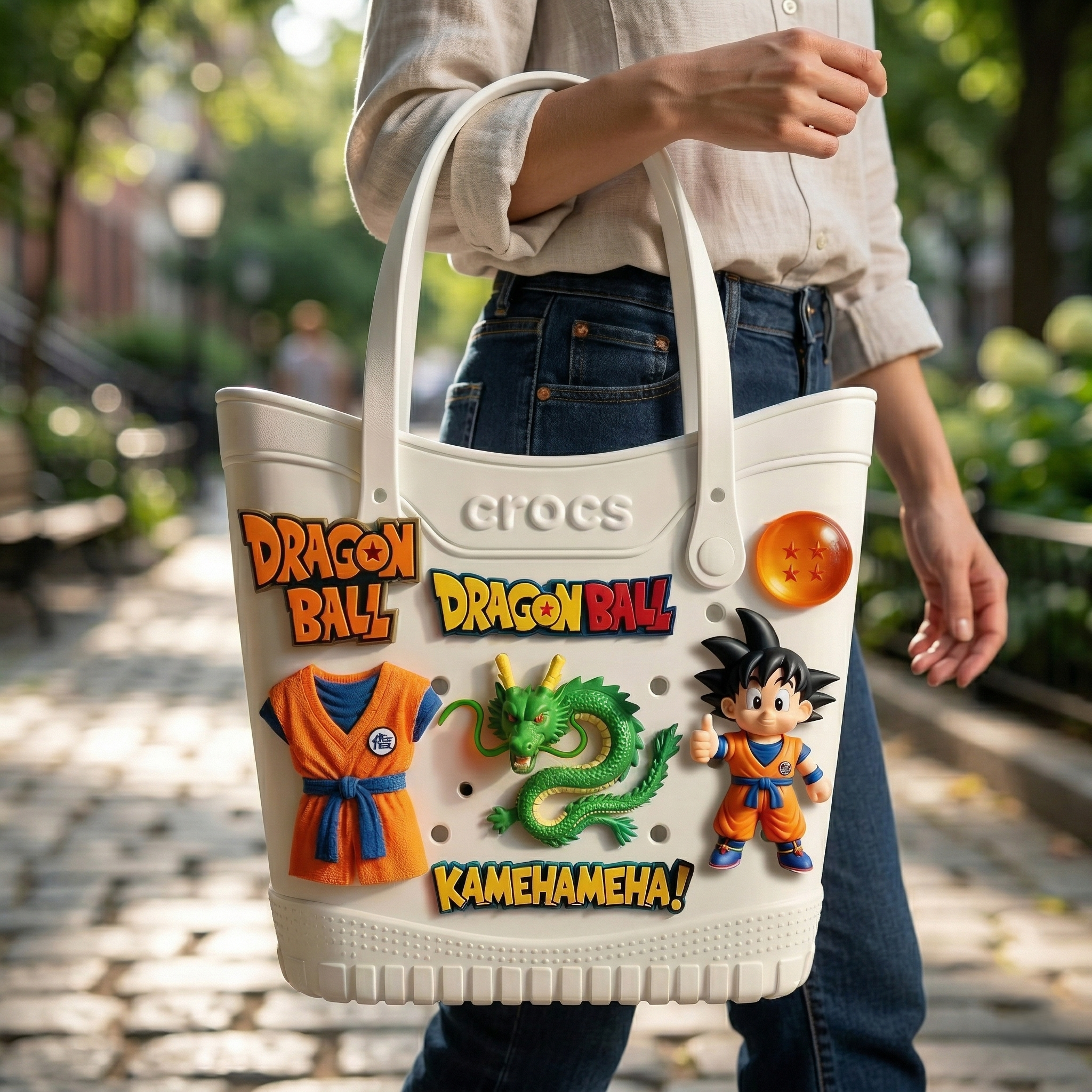 Premium DGBL Rubber Tote Bag HTTT