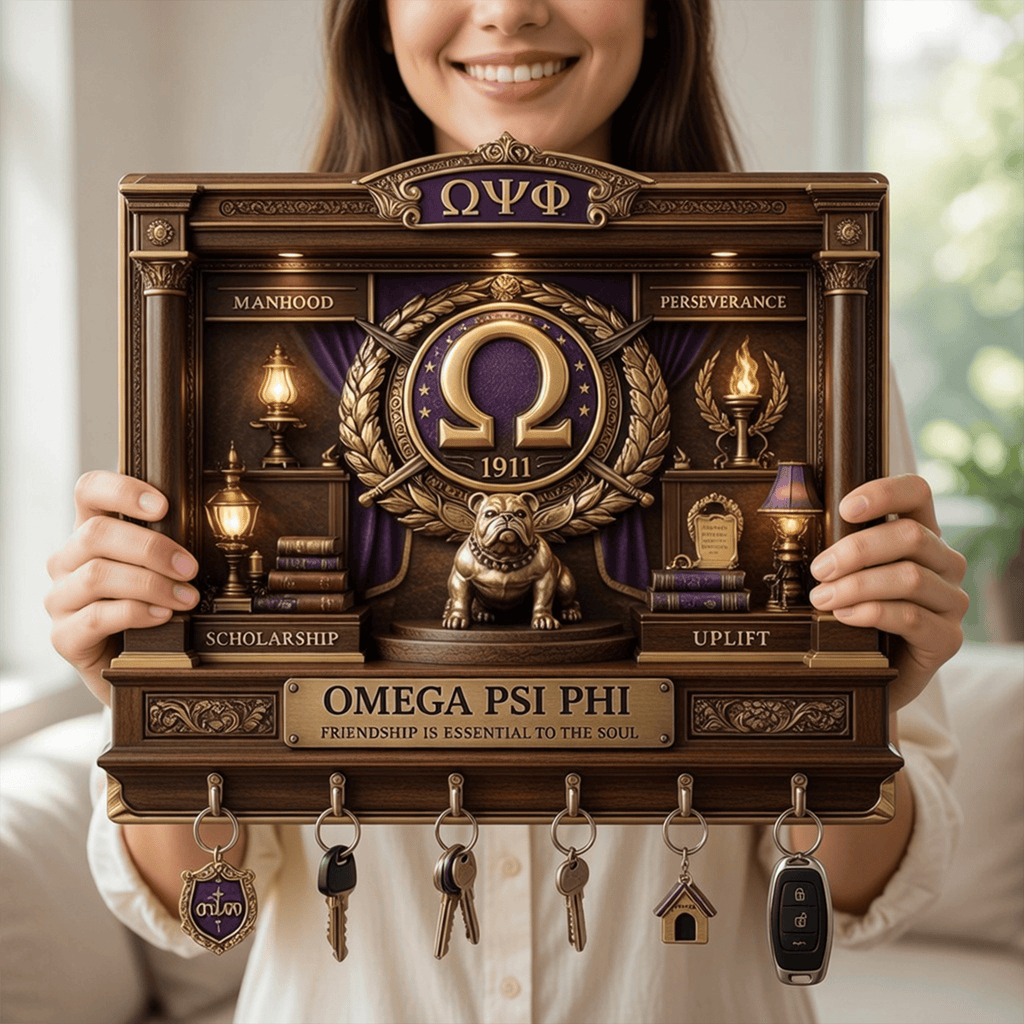 OMPP WALL-MOUNTED KEY HOLDER LNTH