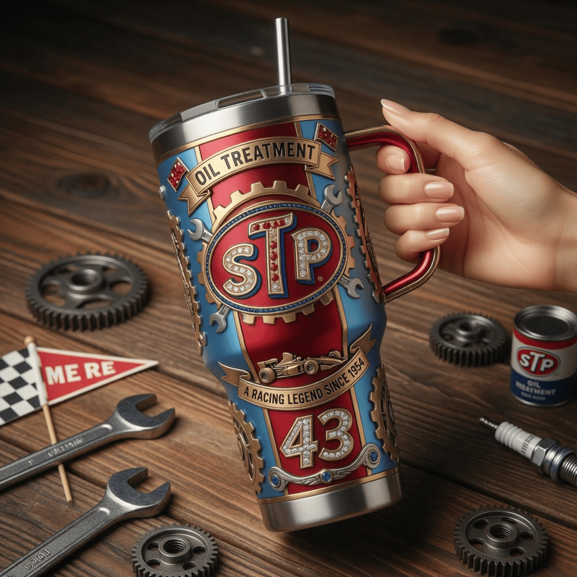 STP 40oz Tumbler With Handle LNTH