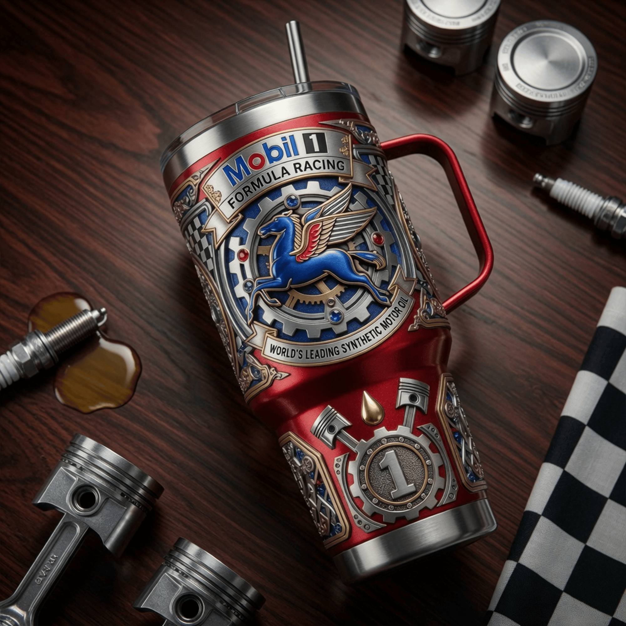 MB1 40oz Tumbler With Handle LNTH