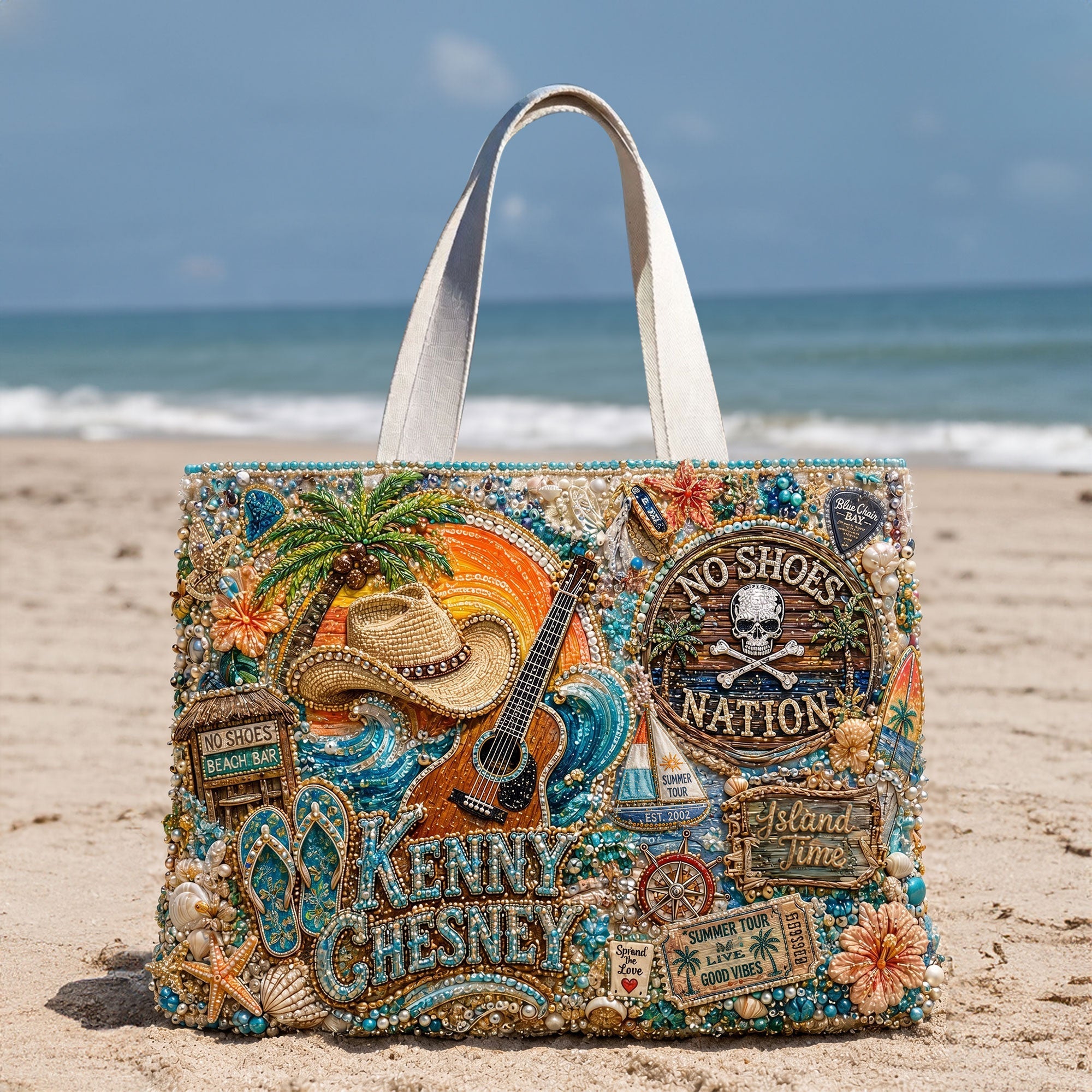 KNCN Summer Vibes Tote Bag HTTT